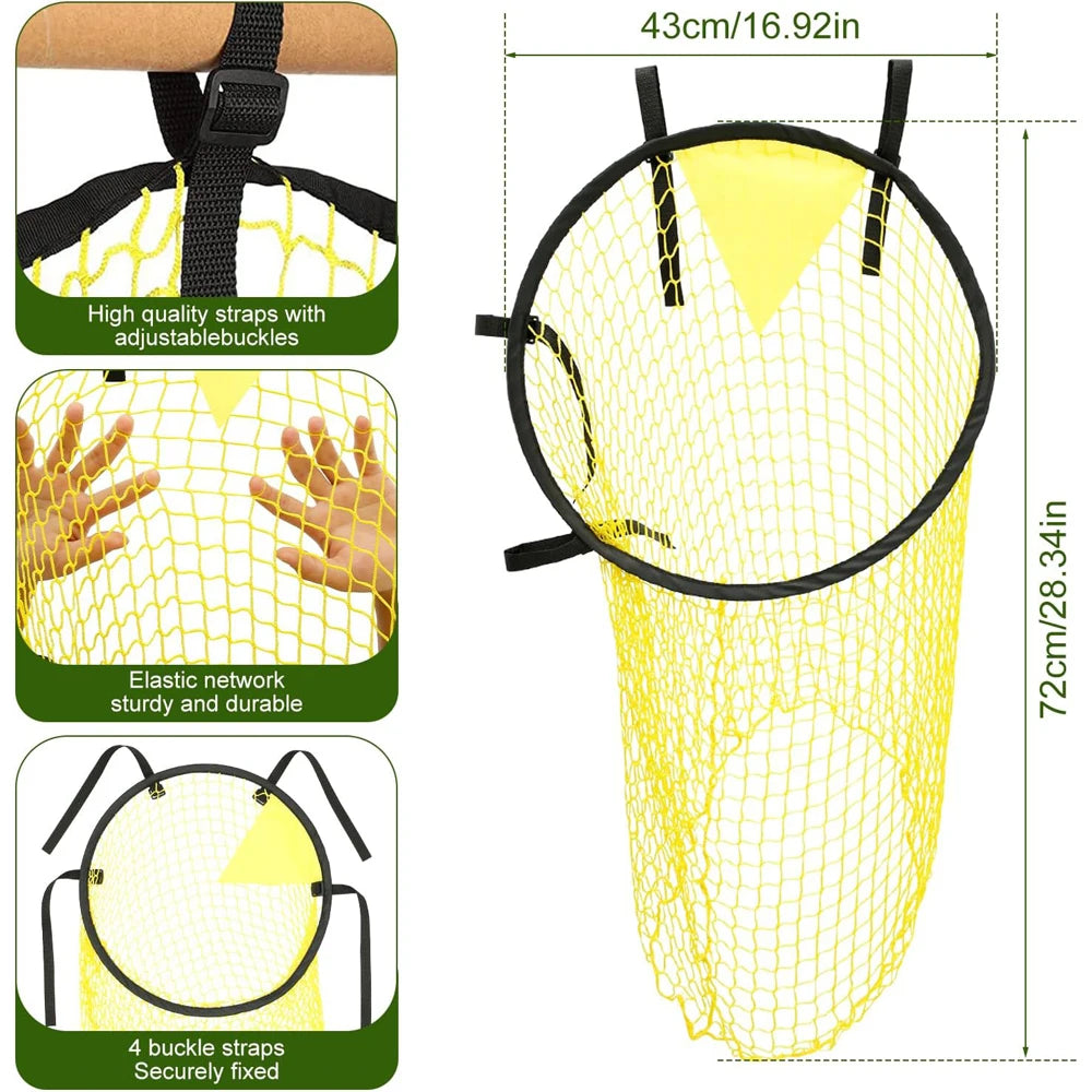 1Pc Soccer Target Goal, Easy to Attach and Detach to the Goal, for Shooting Accuracy Training