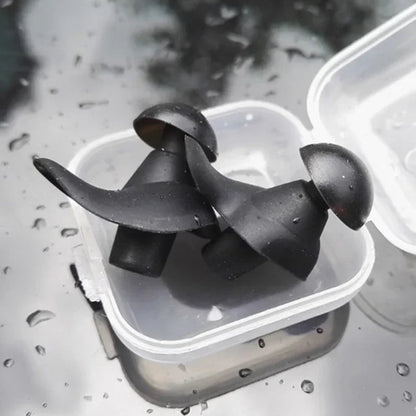 1 Pair Waterproof Swimming Ear Plugs Water Sports Swimming Diving Adult Waterproof Ear Protector Swimming Accessories